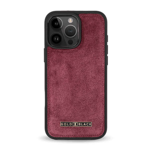 iPhone 16 Pro Leather Case Luxe Bordeaux