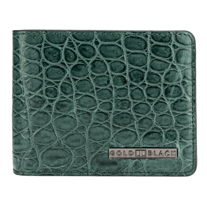 GM WALLET CROCODILE GREEN