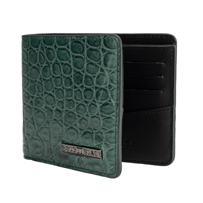 GM WALLET CROCODILE GREEN