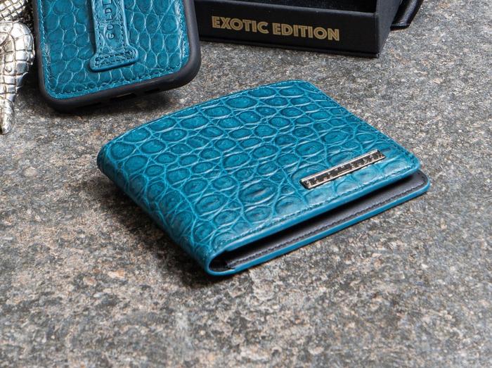 GM WALLET CROCODILE GREEN
