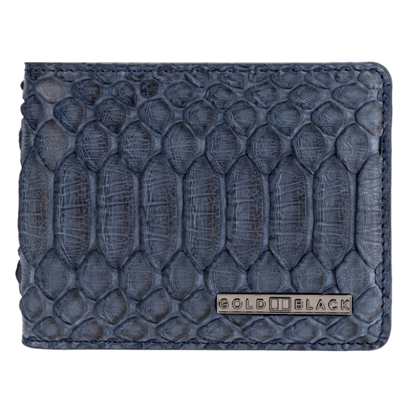 GM WALLET PYTHON NAVY BLUE