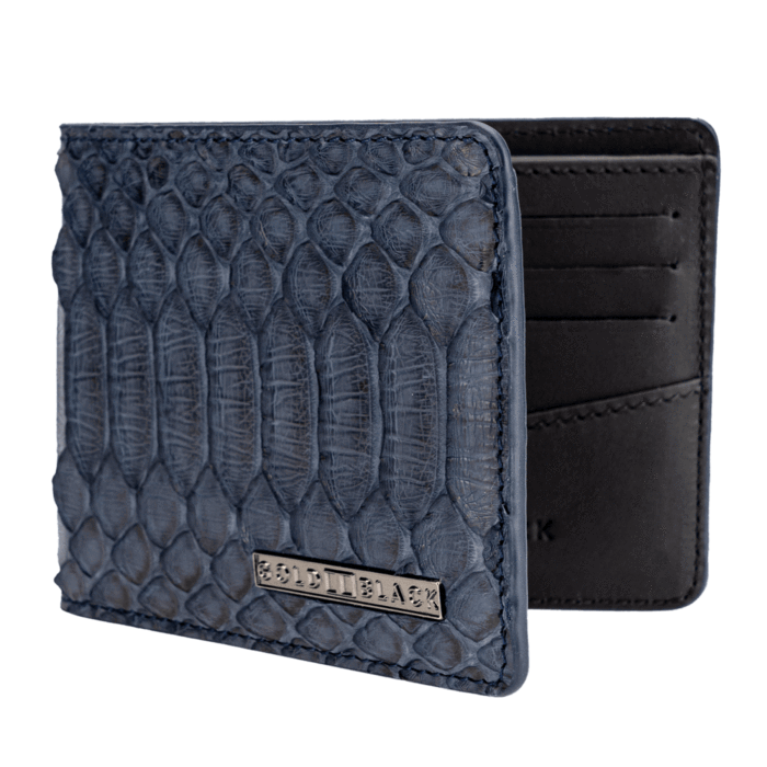 GM WALLET PYTHON NAVY BLUE