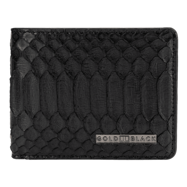 GM WALLET PYTHON JET BLACK