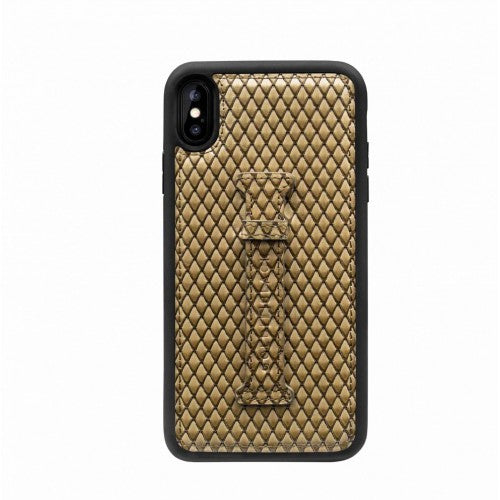 IPHONE XS MAX FINGER-HOLDER CASE SARA BEIGE